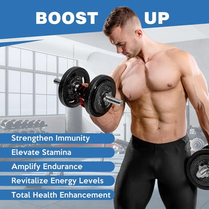100 Caps | L-Arginine + L-Citrulline Complex | Energy & Enlargement  Size Growth Male Support | Experts Clinically Studied