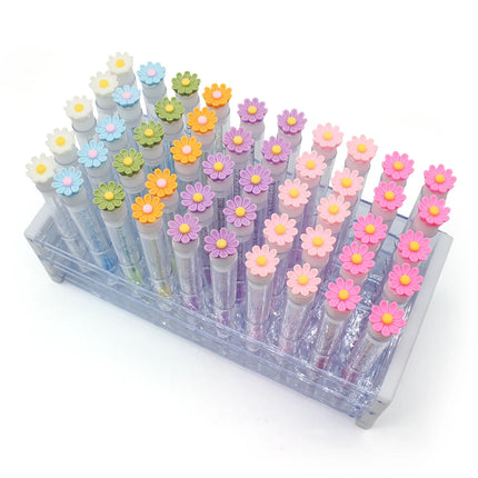 10/50Pcs Eyelash Brush Tubes With Crystal Lash Mascara Wands Eyebrow Comb Spoolies Container Lash Brush Applicators Makeup Tools