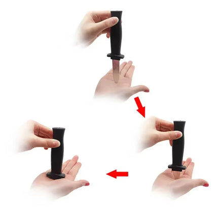 Prank Toys Fake Knife Plastic Retractable Knives Toys for Kids Fool's Day Halloween Party Horror Trick Props Novelty Joke Toys