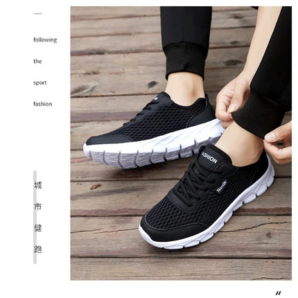 YRZL Tennis Shoes for Men Lightweight Sneakers High Quality Breathable Outdoor Athletic Jogging Sport Running Walking Man Shoes