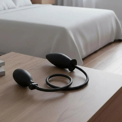 Inflatable Anal Plug Butt Expander for Women Dildos Vaginal Dilator Sex Toys Men Gay Couple Tool for Solo Adventures Couples Pla