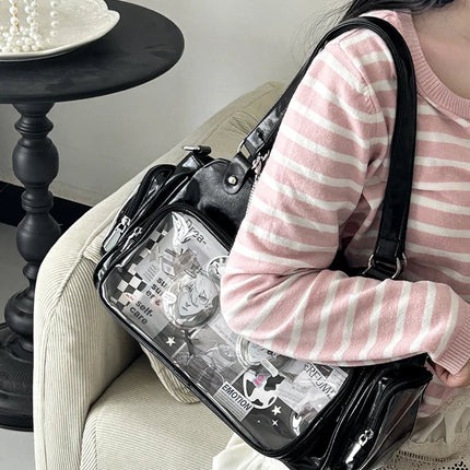 Original Daily underarm bags Versatile Messenger bags Transparent Bag for Female handbag designer bag