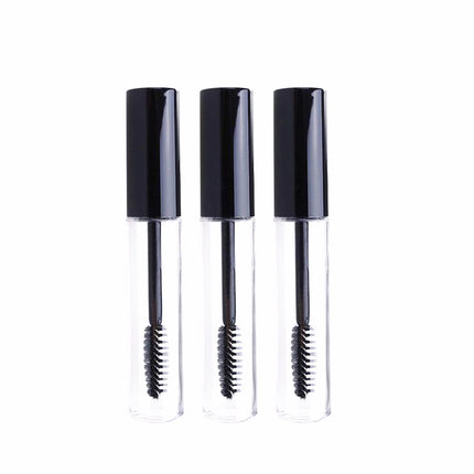 20/50pcs 10ml Empty Mascara Tube Eyelashes Tube  Vials Mascara Container Set  Bottle Tool Fashion for Castor Oil DIY  with BLACK