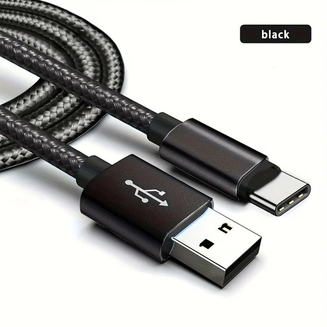 USB Type C Cable for Fast and Safe Charging Is Suitable for Mobile Phone Charging Cables