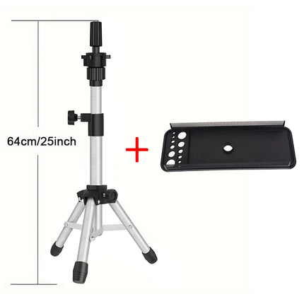 Multifunction Hair Extension Holder Hair Extension Tray with Wig Stand wig tripod Easy To Place Salon Hairdressing Styling Tool