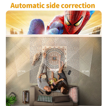 Cheap Mini Projector 4K Smart Android 11 1GB 8GB  Auto Focus Keystone MEMC Max 4K LED Projector with Battery