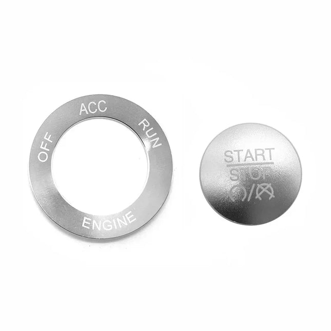 for Dodge Charger Journey Durango Challenger Engine Ignition Decoration Ring One Button Start Button Attached Inside Accessories