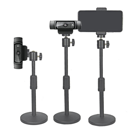 Desktop Tripod for Mobile Phone Webcam DSLR Camera Tabletop Tripie Stand Mount for Smartphone Cellphone Web Cam Support