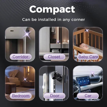 Lenovo 6K HD Wifi Mini Camera Wireless Security Protection Remote Monitor Camcorders Video Surveillance Home Smart Camera
