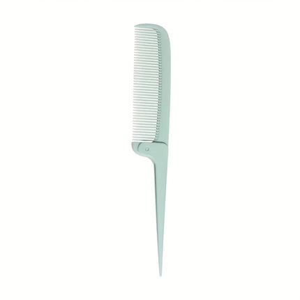 1pc Portable Folding Comb Anti-Static Portable Home,Travel Hair Comb Pocket Comb,Hair Styling Tool,Special For Real Hair Wigs