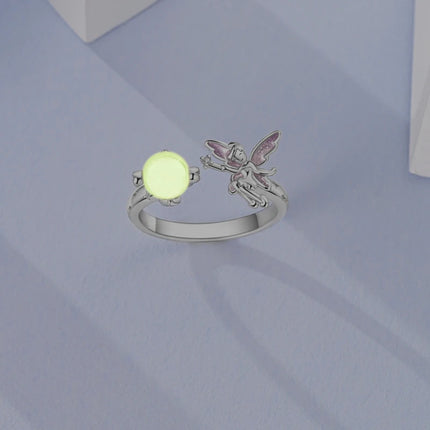 Adjustable Rings 925 Sterling Silver Mermaid Wing Dragon Sunflower Tulip Open Rings For Women Female Original Engagement Jewelry