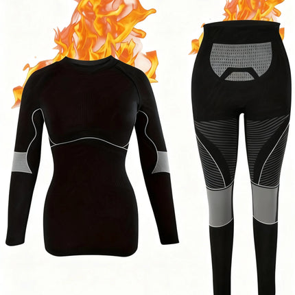 Womens Thermal Underwear Sets Womens Long Johns Underwear Thermal Wear for Women Thermal Set Winter