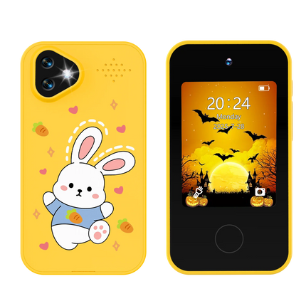 Kids Smart Phone Toy Dual Camera 1080P HD Educational Game Music Player Safe Mode Early Learning Toy Birthday Gift For Boys Girl