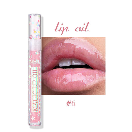 Lip Gloss Set Plumping Transparent Gloss Lip Oil Makeup Moisturizing Glitter Clear Mirror Lipstick Primer Cosmetic
