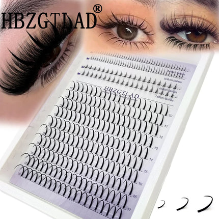 HBZGTLAD Lash Nails Extra Long Lash Nails Lash Bundles Lash Stretchers Bottom and Pointed Lash Clusters DIY Fairy/Manga Eyelash