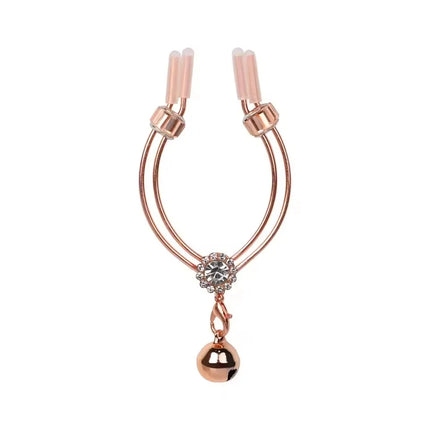 Female Adjustable Clitoris Nipple Clamp With Bell Stimulator Supplies Erotic Toys Punishment Devices Training Aids Sex Toys