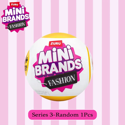 ZURU Mini Brands Surprise Blind Ball Collectibles Series 3 4 Fashion Mystery Capsule 5 Surprise  toys Blind Box Bag Shoes Ball
