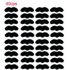 Black 40pcs