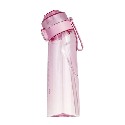 Flavored Water Bottle with Taste Pods Magic Gourde Tasting Drinking Bottle Fruit Flavor Air Sports Outdoor Waterfles Water Cup