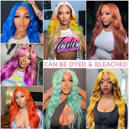 #613 Blonde 13x4 Lace Frontal Straight Pre Plucked Swiss HD Transparent 100% Brazilian Virgin Human Hair Full End