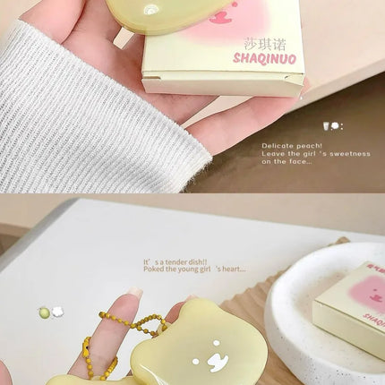 Colorful Matte Monochrome Blush SHAQINUO Whitening Lasting Vitality Girl Nude Makeup Natural Smudge Pendant Single Blush Plate