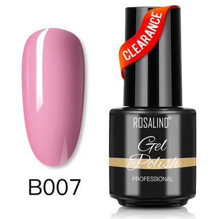 ROSALIND Gel Nail Polish UV Base Top Coat Soff Off Stamping Polish All For Art Manicure Semi Permanant Gel Nail Fast Shipping