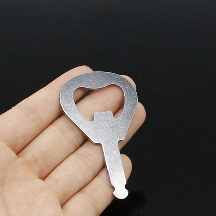 5 Pcs Iron DIY Bottle Opener 56*39mm/64*39mm Beer Opener Soft Drink Bottles Hardware Kit for Bar/Kitchen/Home