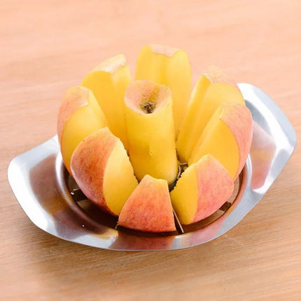 Stainless Steel Apple Slicer Fruit Vegetable Cutter kitchen Gadgets Accessories Household Corer Cutting Fruit Tool Easy To Use