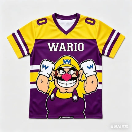 2026 Summer Princess Peach Retro Cosplay T-shirt Men's Oversized Short-sleeved Family Unisex 3D Printed Children's Sports Shirt