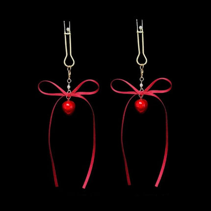 5Types of Heart-Shaped Nipple Clamps All-in-One SM Training Adult Teasing Breast Stimulation Sexy Accessories for Women Sex Toys
