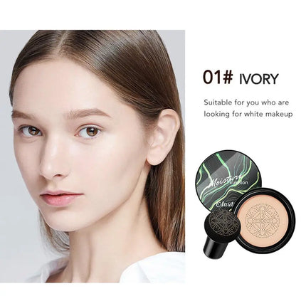 Magic Foundation Mushroom Head Air Cushion CC Cream Face Concealer Moisturizing Waterproof Foundation Base Makeup Cosmetics