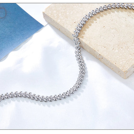 LUXUSTEEL Fashion Stainless Steel Anklets For Women Girls Boho Golden Color Leaf Arrow Ankle Bracelet Ocean Beach Foot Jewelry