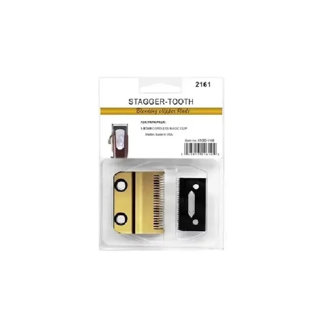 2161 Replacement Stagger-Tooth Blade For Wahl 5 Star Cordless Magic Clip Clipper，Super Taper，Senior，Pro Basic，Icon，balding