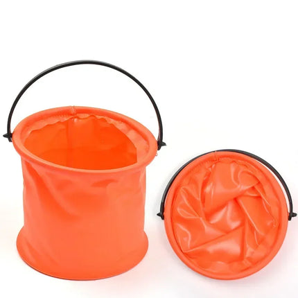 1pc Beach Sand Bucket Toy Collapsible Bucket Gardening Tool Outdoor Pool Play Tool Kids Summer Water Fun Toy Birthday Gift