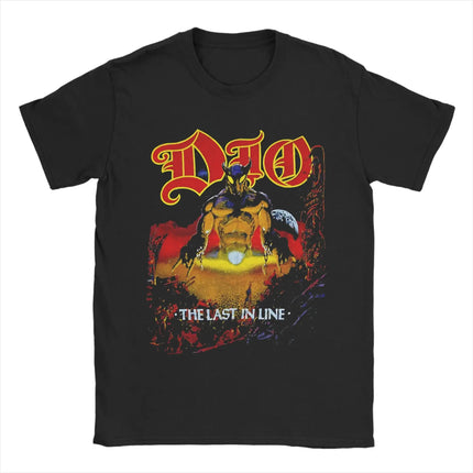 Men's Women's Dio The Last in Line T-Shirt Pure Cotton Graphic Print Tee Shirts Clothing Outfits