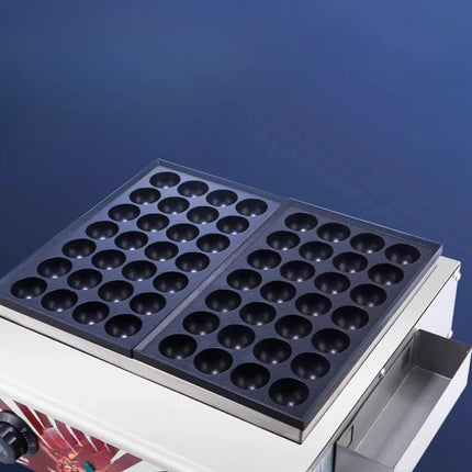 220V Commercial Electric Takoyaki Maker Grill Octopus Meat Ball Baking Machine Non-stickr Snack Machine