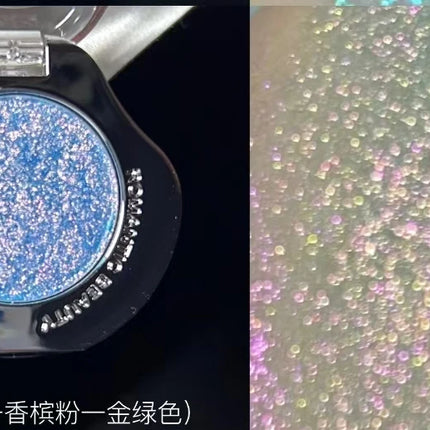 RMT Galaxy Chameleon Monochrome Eye Shadow Flash Long-Lasting Spotflash Highlight Eyeshadow Pearlescent Silky 1.7g