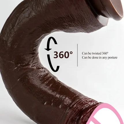 Super Long Skin Dildo Silicone Penis Realistic Cock For Women Masturbator Makeup Penetration Anal Strapon Dick Adults Sex Toys