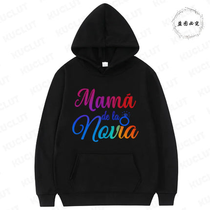 Women's Bachelorette Sweatshirts: Spanish Girls Single Farewell Pullover Hoodies, Future Bride & Bridesmaid for Bridal Shower