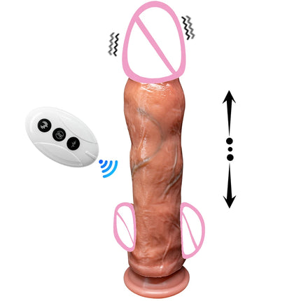 Big Powerful Vibrator heated Dildo Realistic Penis G Spot Vagina Vibrator Clitoris Massager Sex Toys for Woman Adult Machine