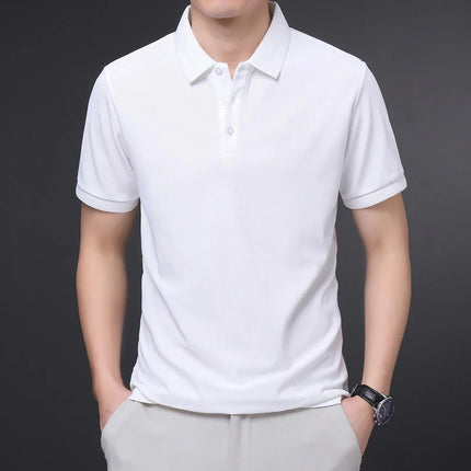 High Quality Breathable Men Women Polo Shirts Casual Solid Color Short Sleeve