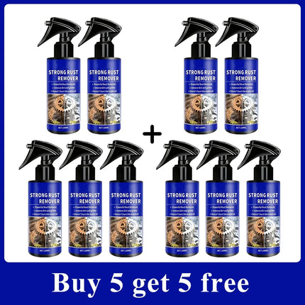 Clean Metal Iron Prowder Quickly Auto Exhaust Pipe Rust Derusting Spray Stain Removal Agent