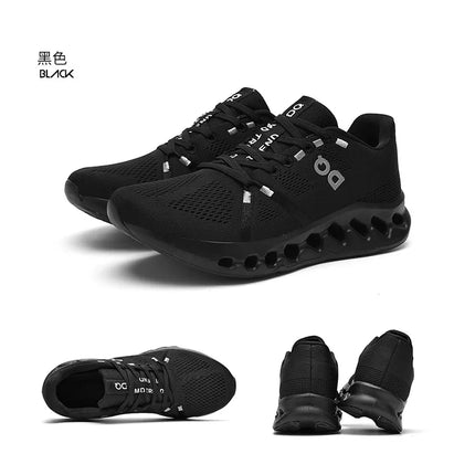 Men Casual Sports Running Shoes Marathon Air Cushion Breathable Lightweight Men Comfortable Athletic Nonskid Sneakers Outdoor