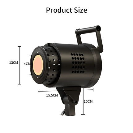 115/135W Photography Bowens Lighting LED 220V Video Studio Daylight-Balanced Lamp Portrait Flash Studio 3000-6000K 3 Colors