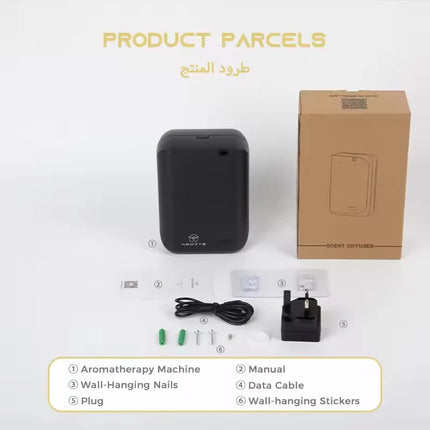 NAMSTE Bluetooth Control Essential Oil Diffuser for Home 150ml Capacity Aromatherapy Machine Electric Diffuser Fragrance Device