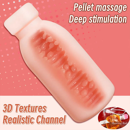 Male Masturbator Sex Toy Adult Sex Toys Sex Dolls Male Pleasure Sex Doll Texture Tunnel Portable Pocket Pussy Male Masturbation