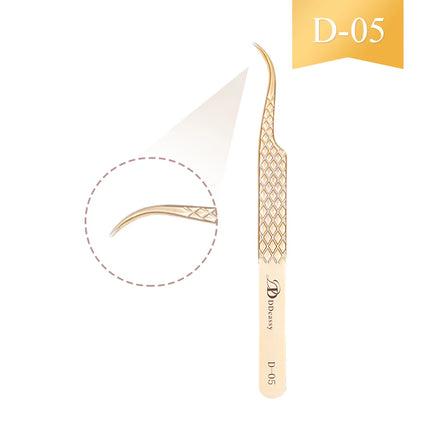Volume Eyelash Pincet Eyelash Tweezers Antistatic Anti-Slip High-Density Precision Accurate Tweezers Nippers Point