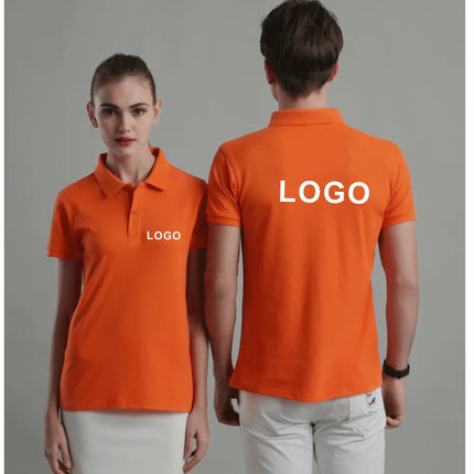 Summer Casual Polo Shirt Cheap Breathable Customized Polo Personal Company Group Custom Logo Print Embroidery Work Polo shirts