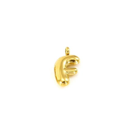 2026 new Bohemian style stainless steel gold-plated letter pendant necklace with personalized and fashionable letters to choose