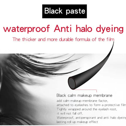 Korean Cosmetics Black Mascara Lengthens Eyelashes Extra Volume Waterproof Natural Lashes Female Professional Makeup Eyeliner